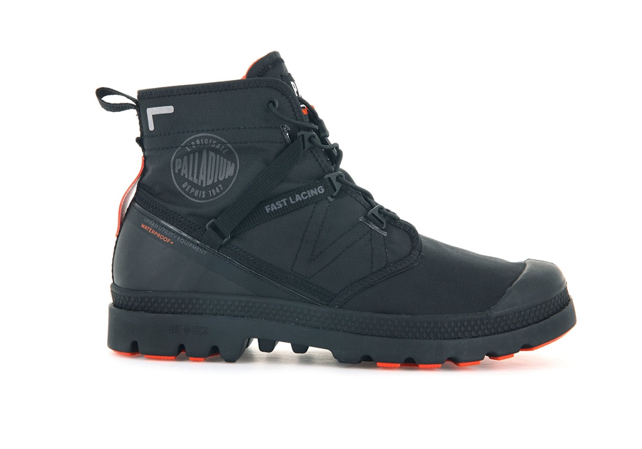 Palladium Pampa Travel Lite+ Waterdichte Zwart | ITJ4941QI